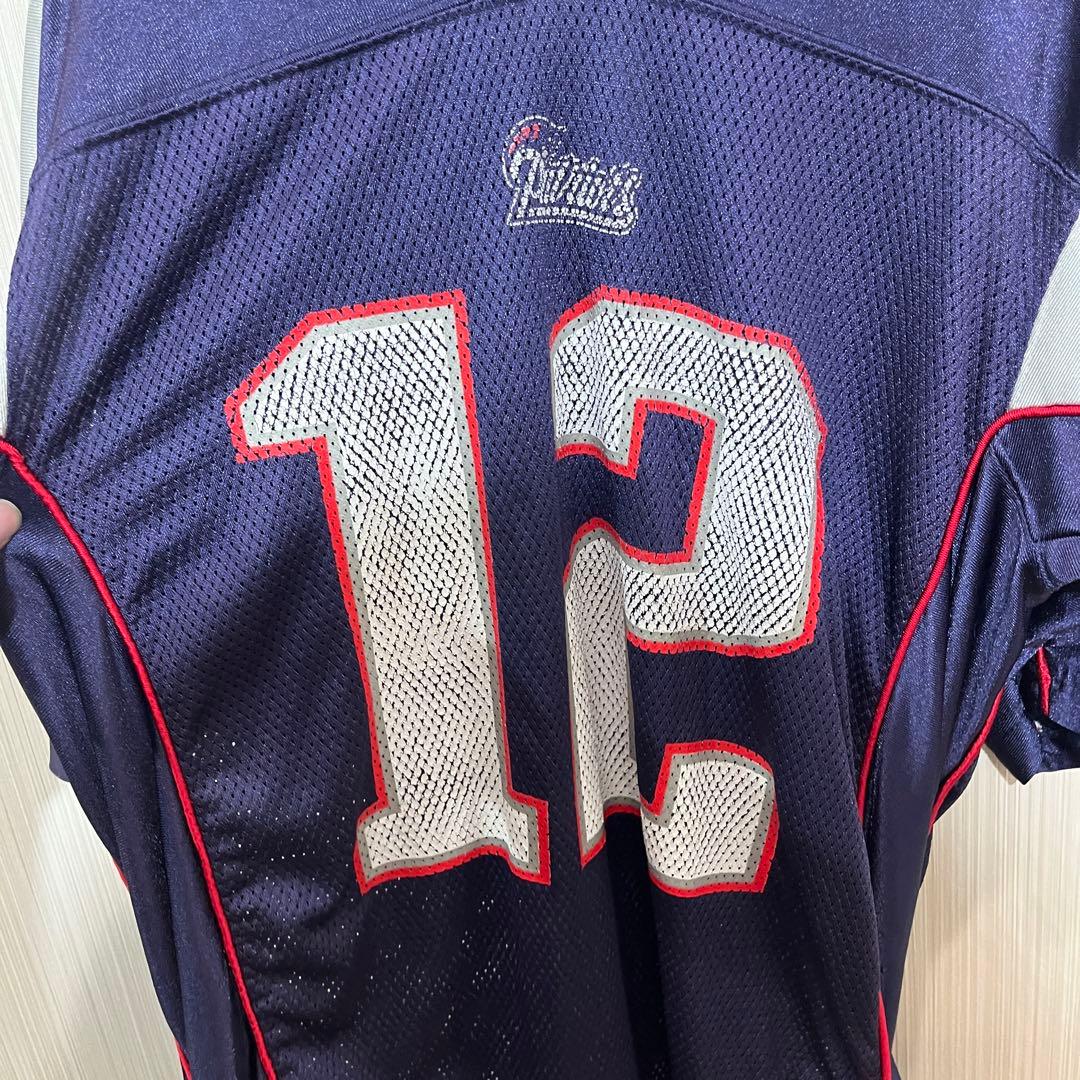 ペイトリオッツ トム・ブレイディ 12番 Reebok Mサイズジャージ