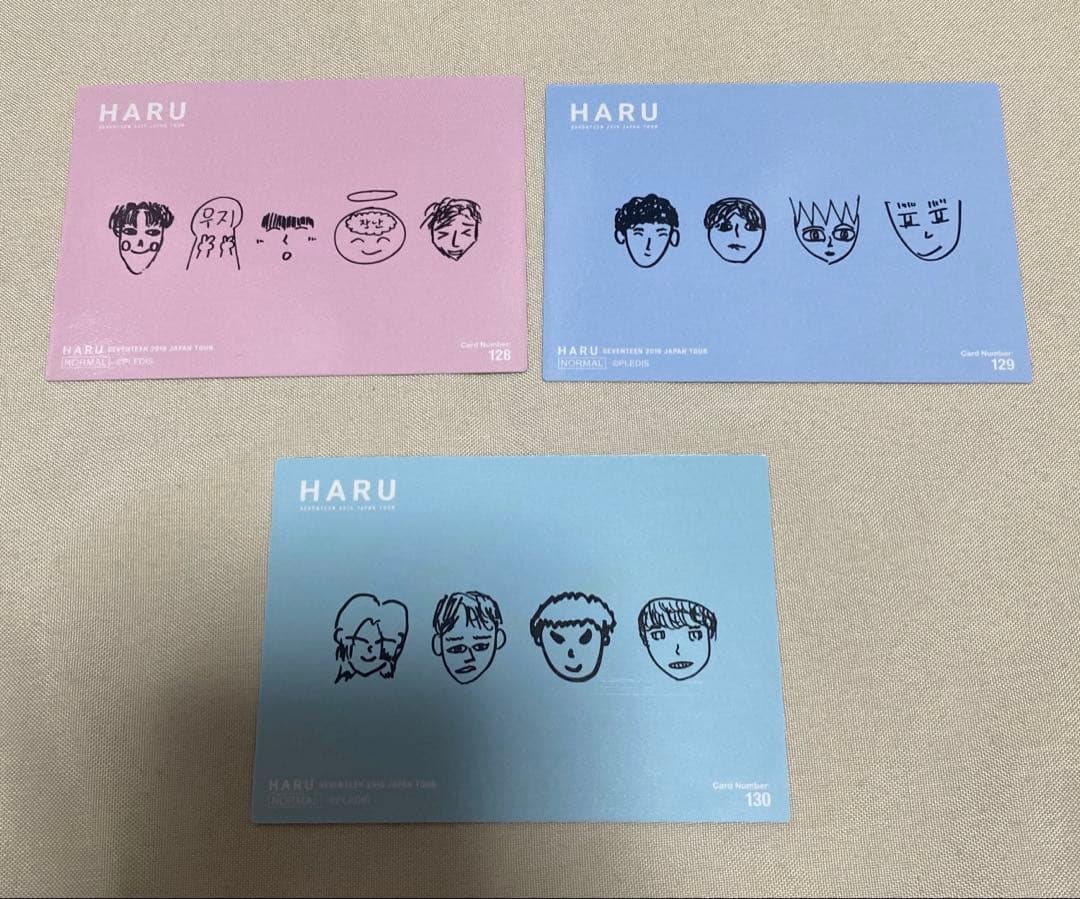 SEVENTEEN HARU ペア チーム トレカ まとめ売り セブチ