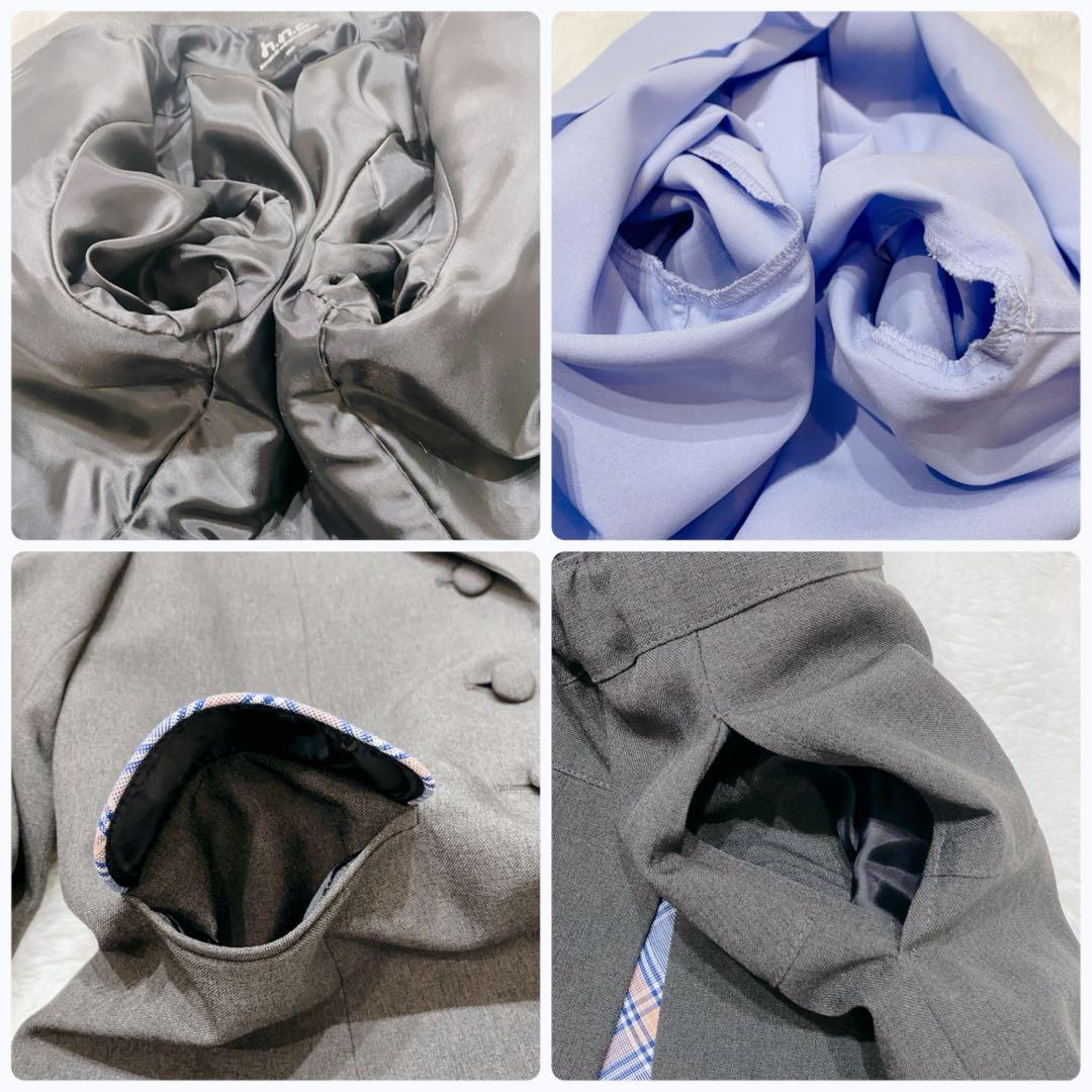 【あゆぴょん:.* ♡様】ヒロミチナカノ 160 フォーマル チェック グレー