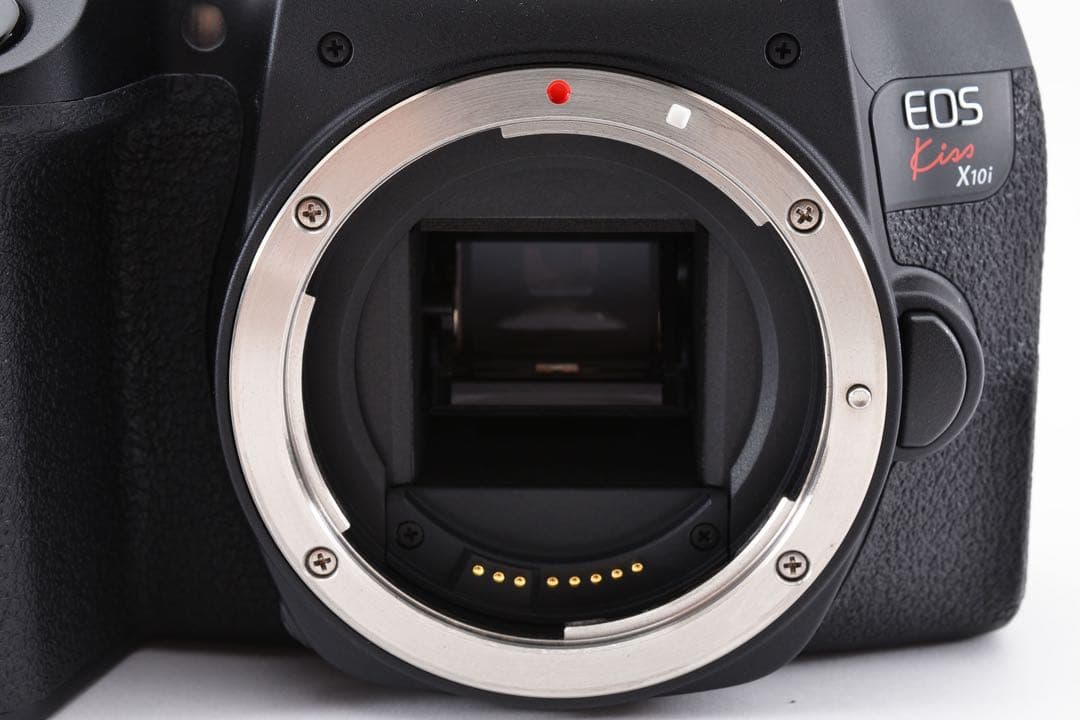 【保証付き】キャノン　canon kiss x10i標準&望遠ダブルレンズセット