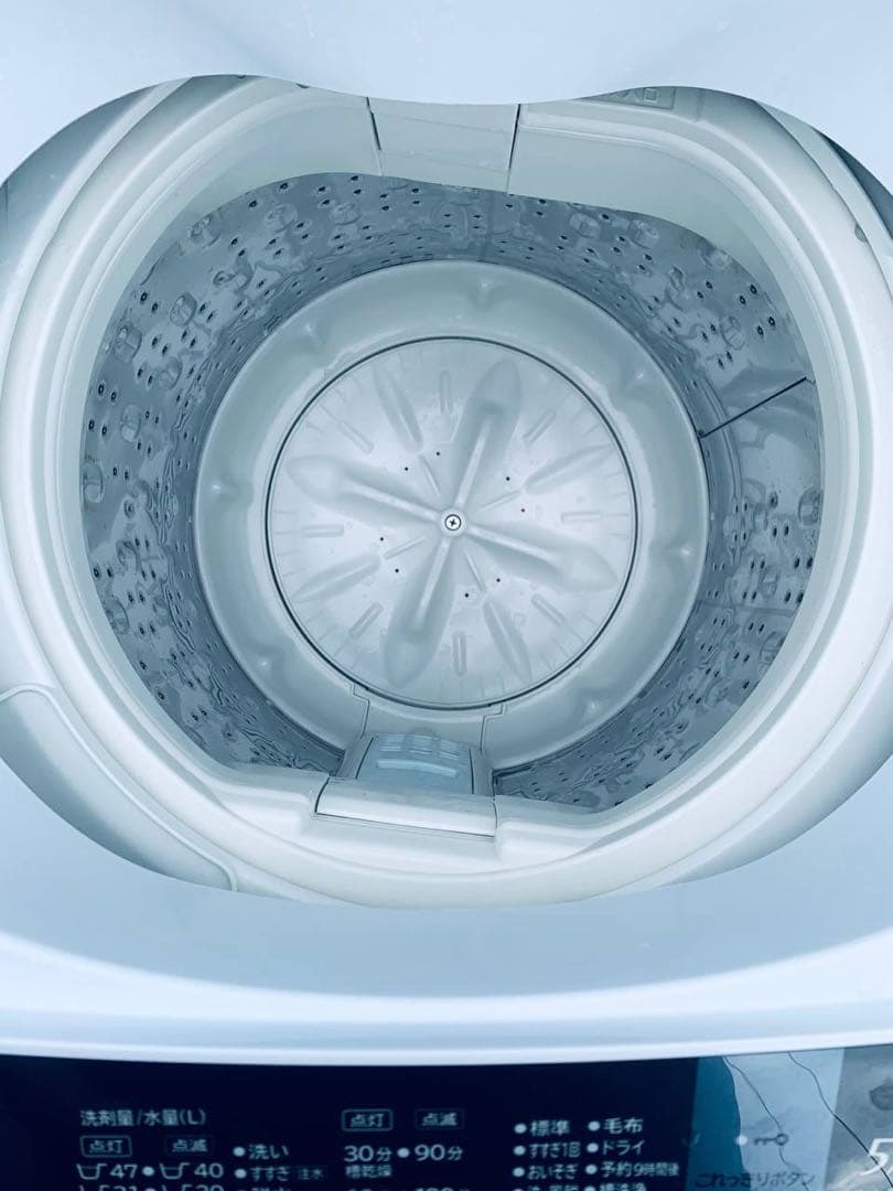 ♻️送料設置無料　HITACHI 全自動電気洗濯機　NW-5WR