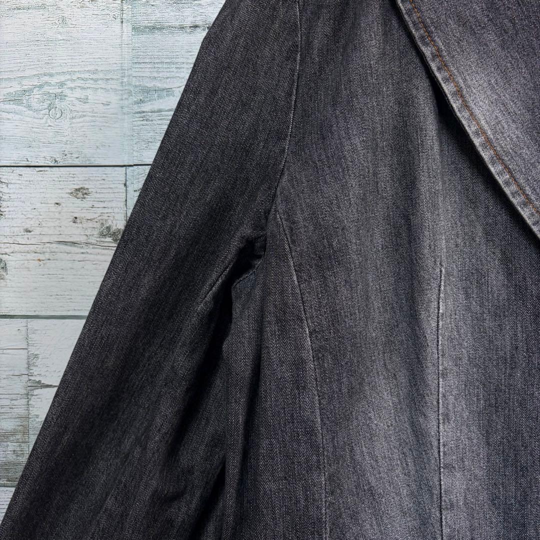 ☆大きいサイズ・3L☆バーバリーロンドン　デニムジャケット　Gジャン　刻印ボタン