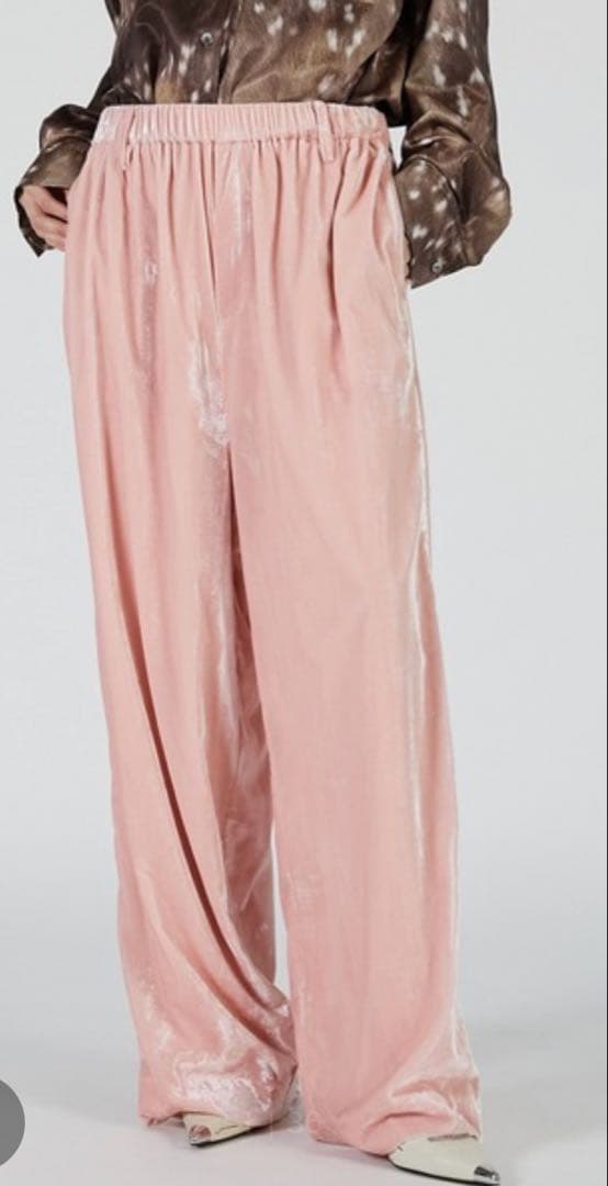 プランクプロジェクト　Velour Line Easy Pants