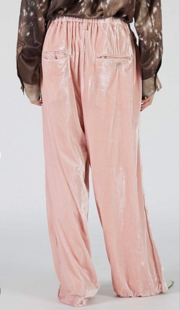 プランクプロジェクト　Velour Line Easy Pants