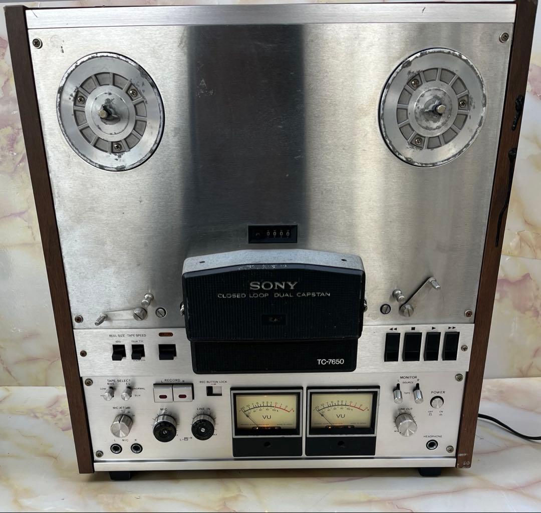SONY オープンリールデッキ　TC-7650(k74)