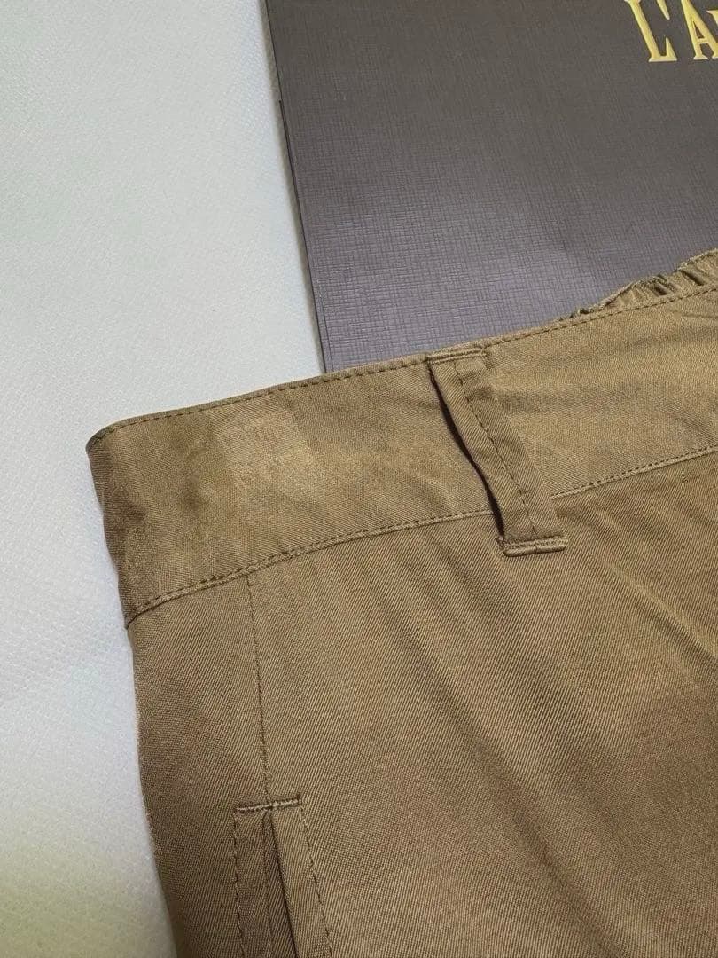 L'Appartement/アパルトモン フィブリルサテン カーゴパンツ 38