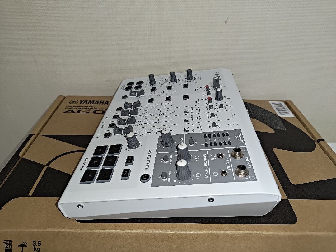 YAMAHA ag08 ホワイト