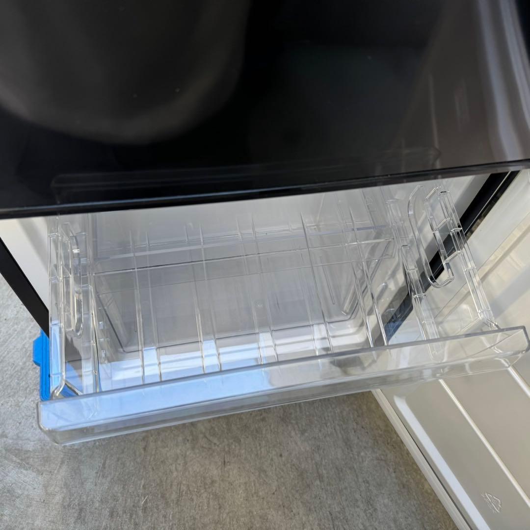 170⭐️2024年製美品セット★ニトリ冷蔵庫　ハイアール洗濯機　ブラック　黒