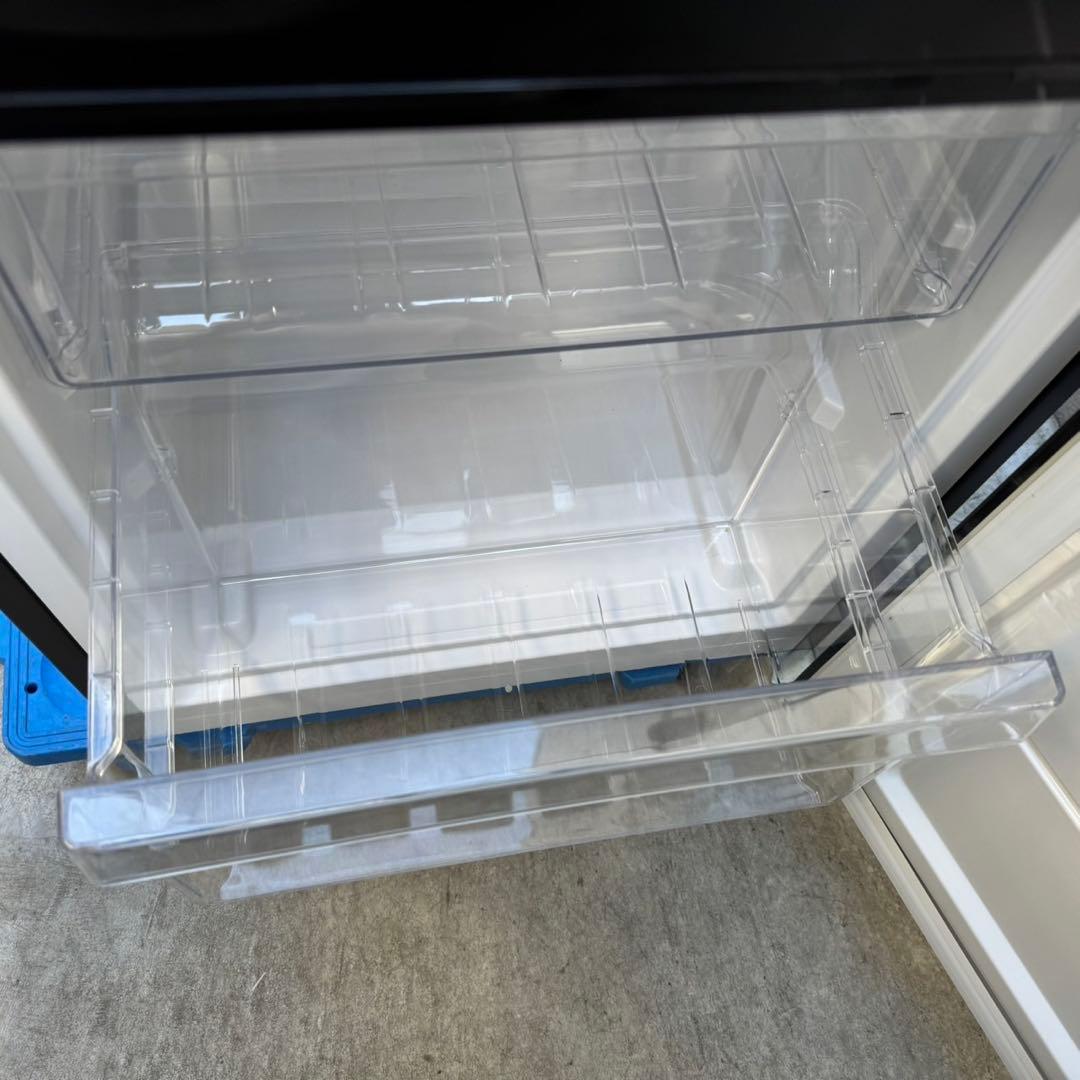 170⭐️2024年製美品セット★ニトリ冷蔵庫　ハイアール洗濯機　ブラック　黒