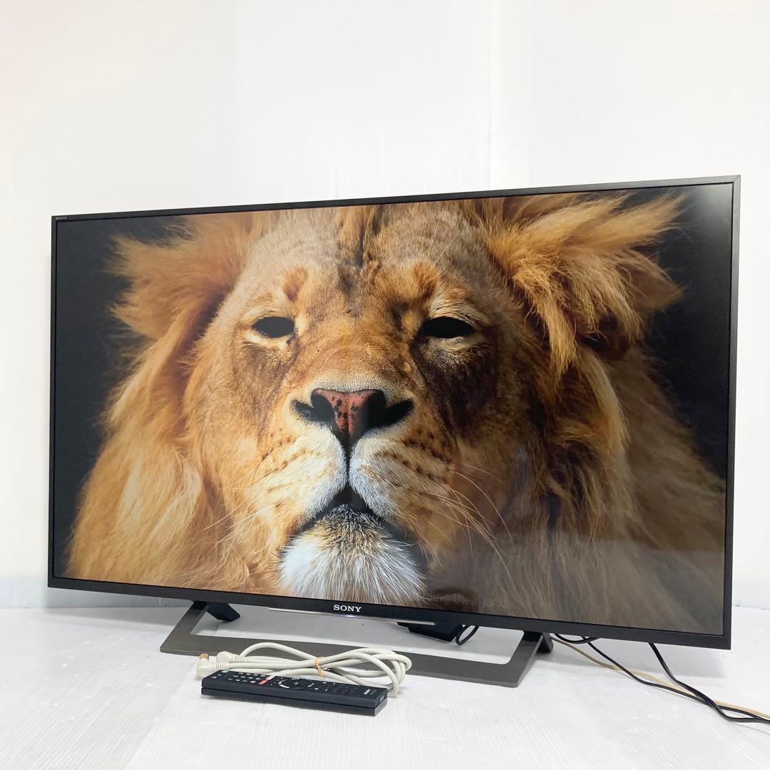 極美品 SONY 43インチ 4Kテレビ KJ-43X8300D 2017年製