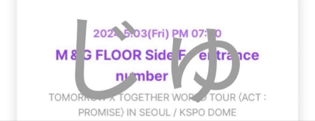 TXT 公式 PROMISE ソウルコン トレカ サイン ヨンジュン