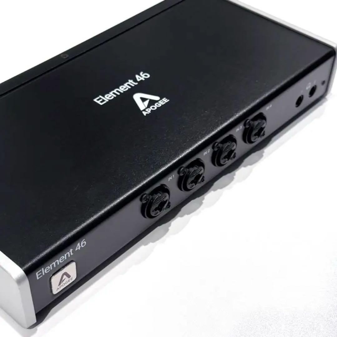 美品Apogee Element 46/純正Thunderboltケーブルセット