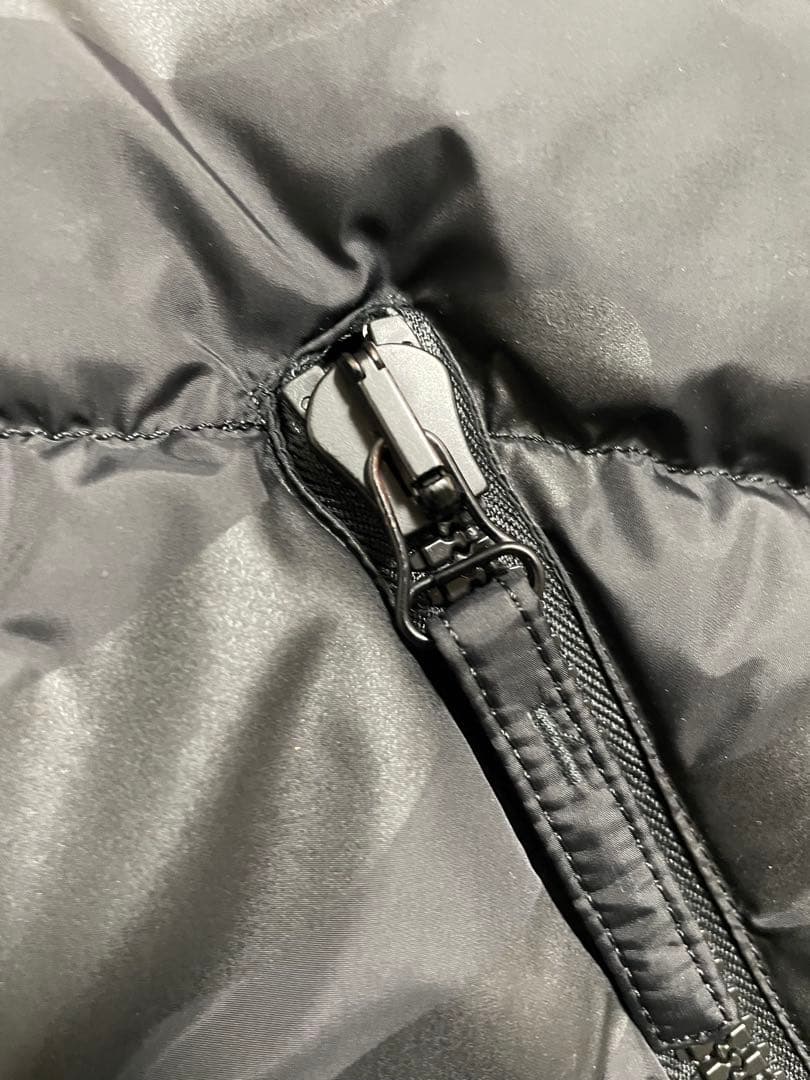 ハイドロゲンxデュベティカ迷彩　ダウンベスト　ブラック　46 カモフラージュ