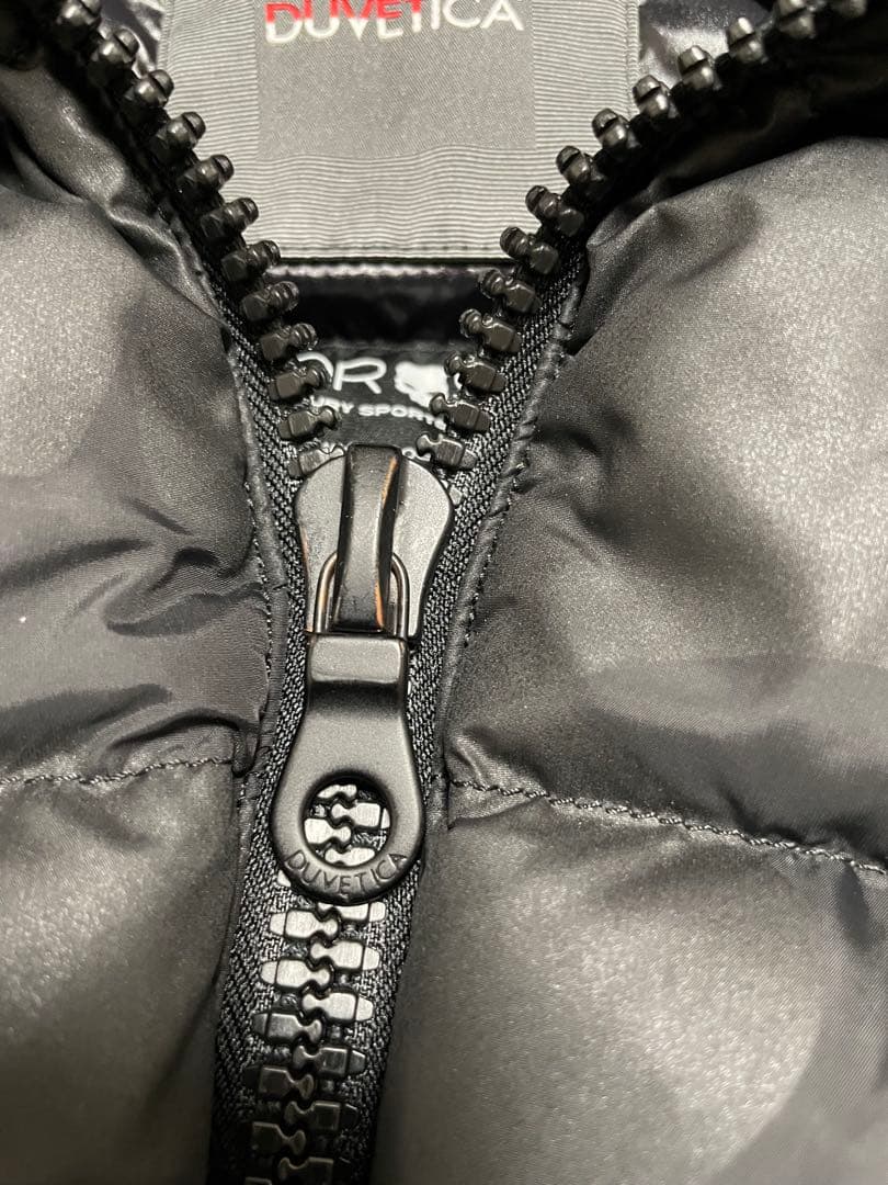 ハイドロゲンxデュベティカ迷彩　ダウンベスト　ブラック　46 カモフラージュ