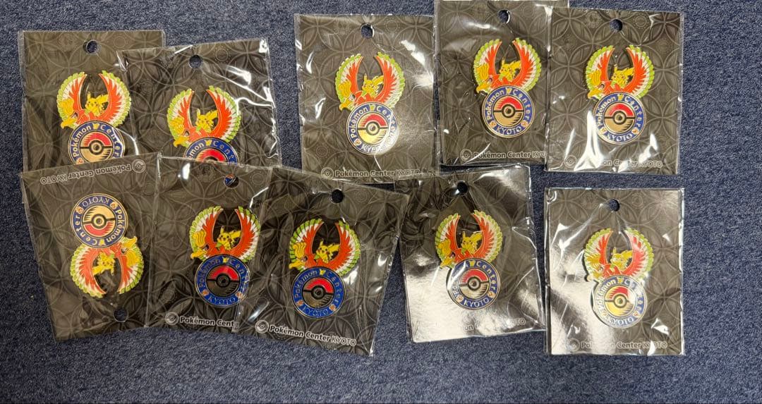 ポケモンセンター キョウト 京都 ロゴピンズ　10個セット