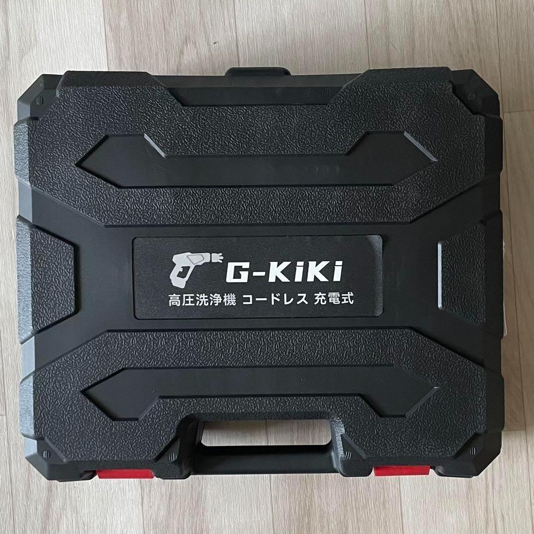 高圧洗浄機 8MPa バッテリー２個 6in1多機能ノズル 噴射距離10M