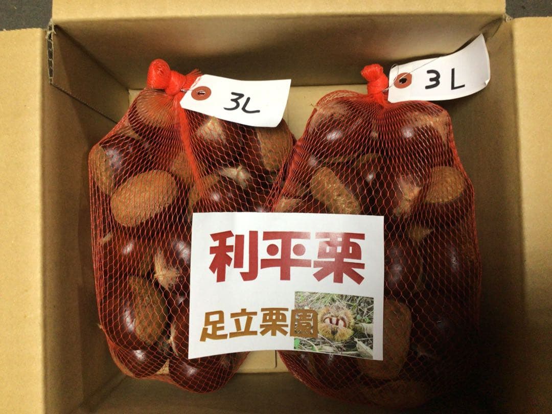 まるまるさん専用　利平栗 3L３kg
