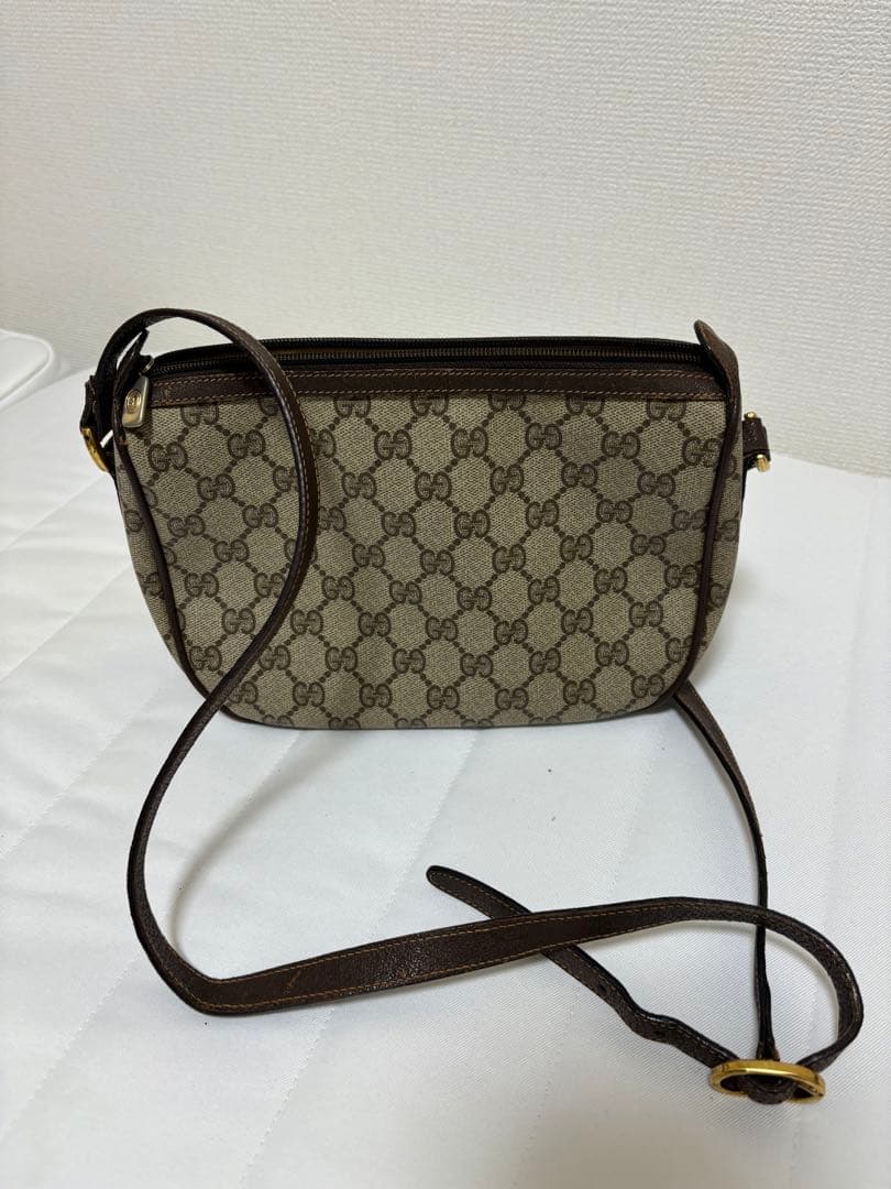 オールドグッチ　ショルダーバッグ　シェリーラインGG キャンバス