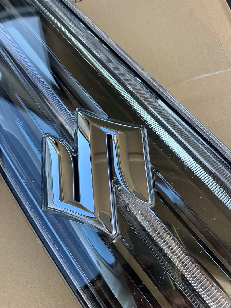 MK32S スペーシアカスタム XSリミテッド フロントグリル ブラックメッキ