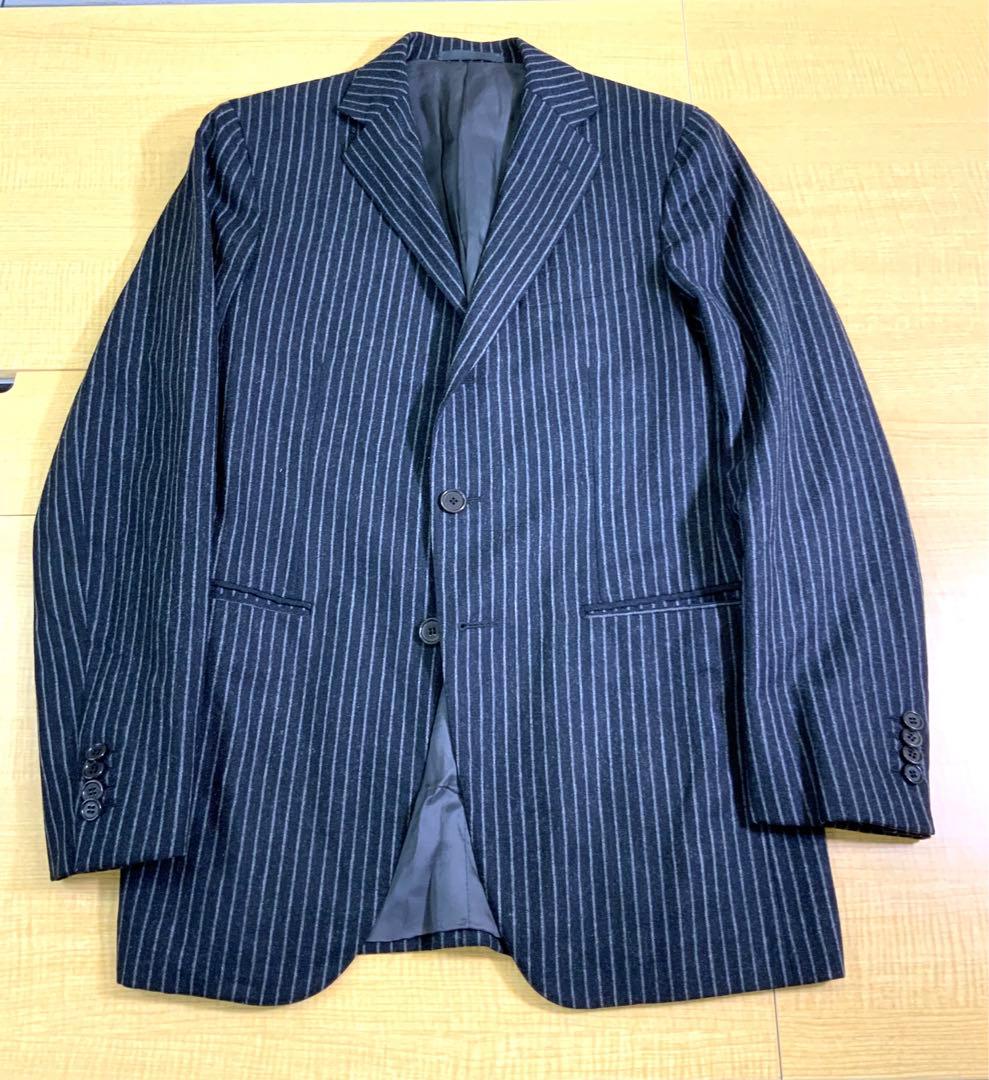 カルーゾ　CARUSO ストライプ　伊勢丹メンズ館　46