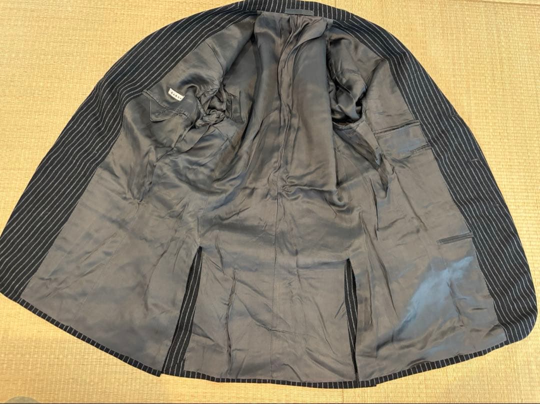 カルーゾ　CARUSO ストライプ　伊勢丹メンズ館　46