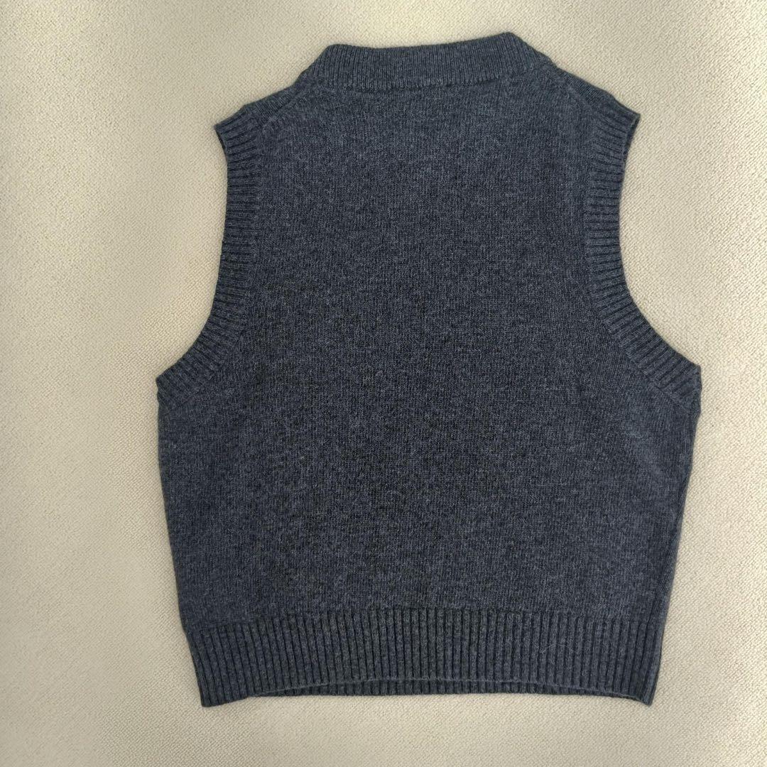 GANNI 猫刺繍 ノースリーブニットベスト