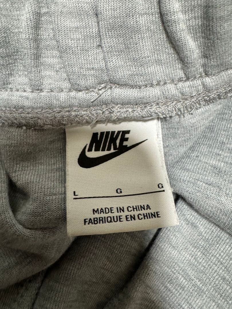 美品 NIKE ナイキ テックフリース 上下 グレー