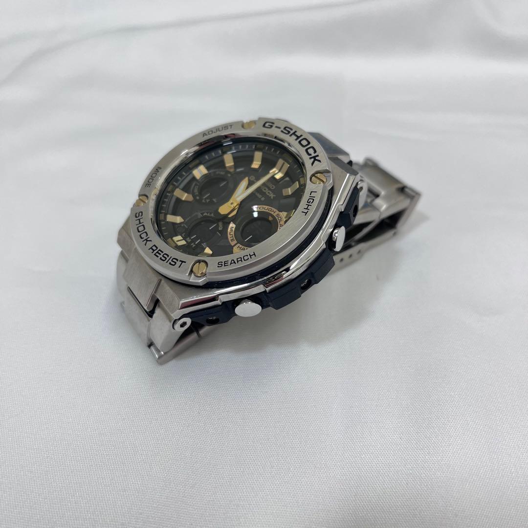 【極美品】G-SHOCK GST-W110D 電波 タフソーラー 動作確認済み