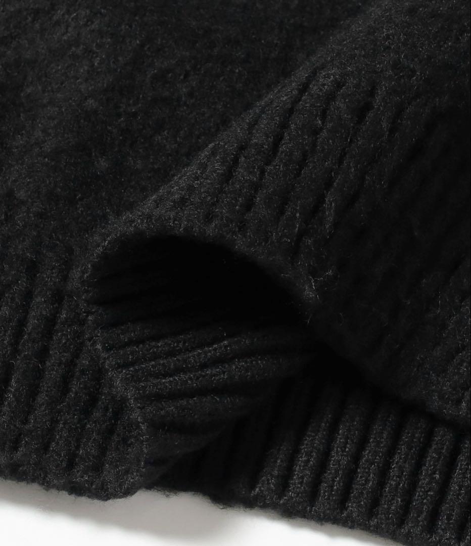 【別注】FRED PERRY / フラッフィー クルーネックニット