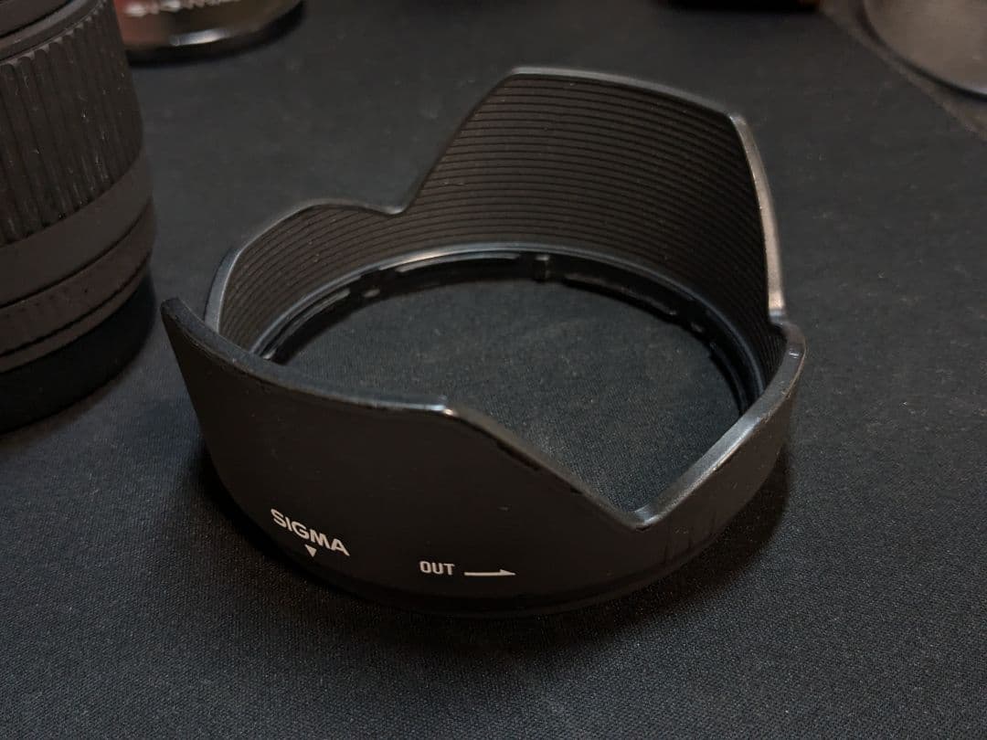 SIGMA 24-60mm 1:2.8 EX DG Canon EF フード付き