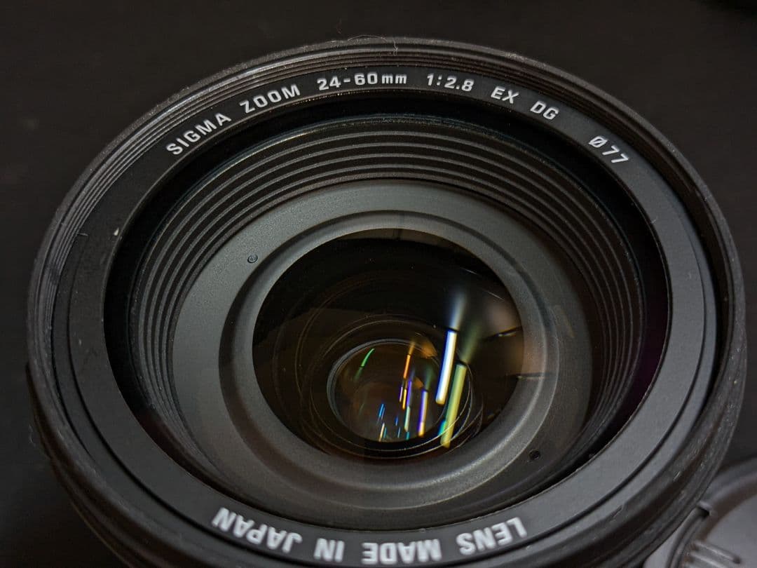 SIGMA 24-60mm 1:2.8 EX DG Canon EF フード付き