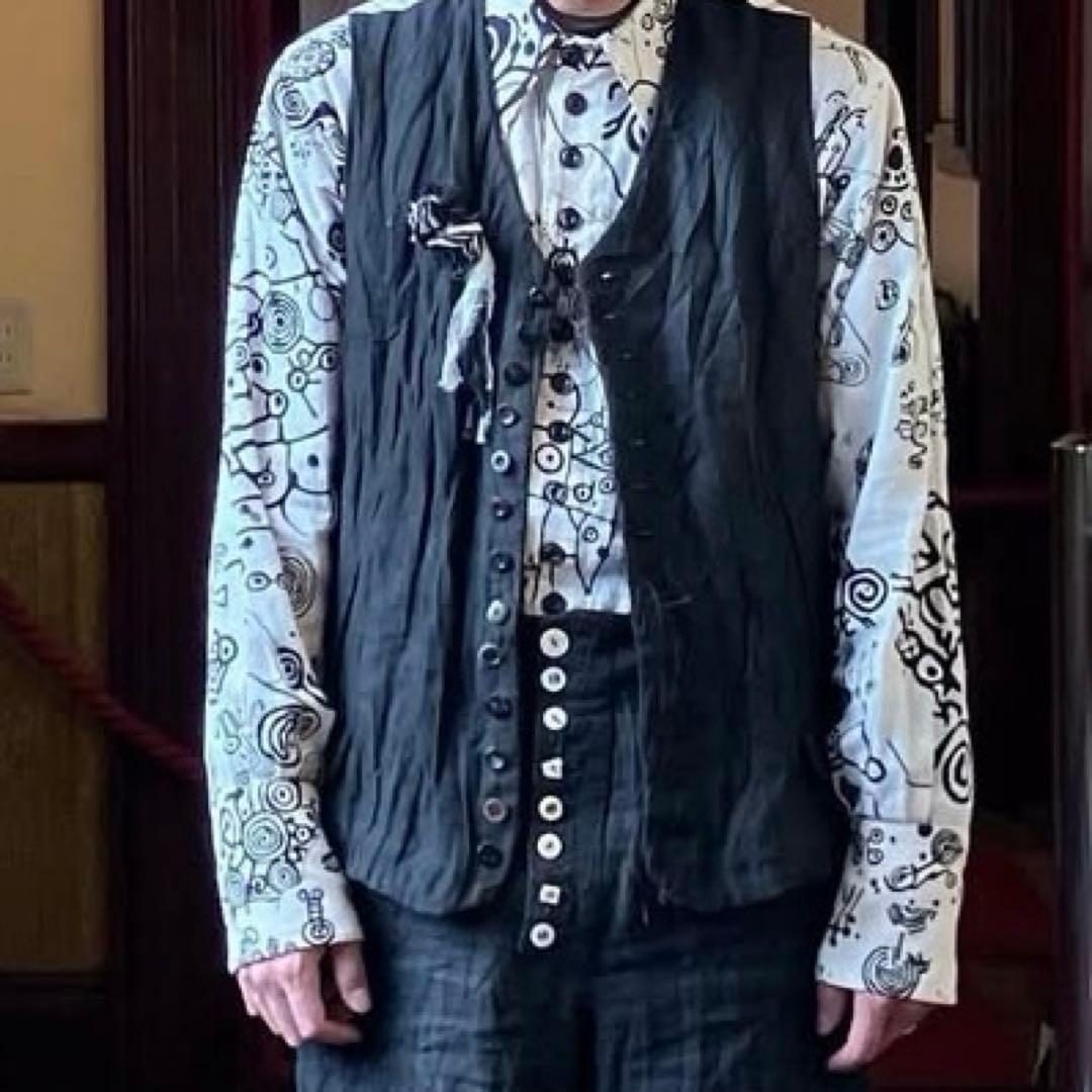 最終値下げARCHIVIO J.M.Ribotリネンベスト44