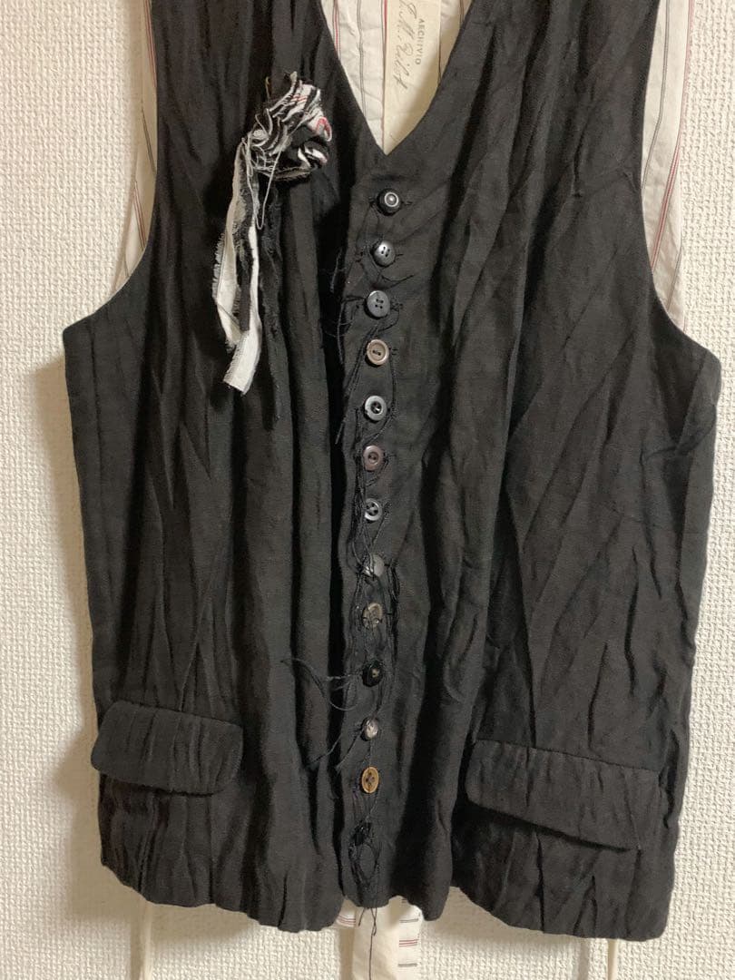 最終値下げARCHIVIO J.M.Ribotリネンベスト44