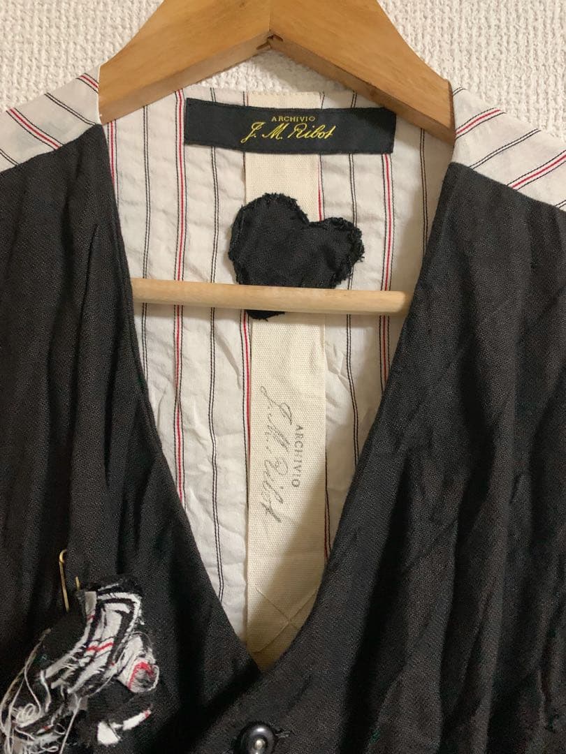 最終値下げARCHIVIO J.M.Ribotリネンベスト44