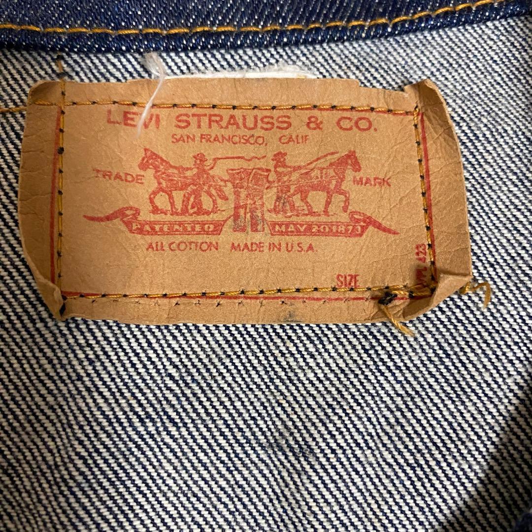 スペシャル 60’s Levi's 濃紺 70505 bigE サイズ48