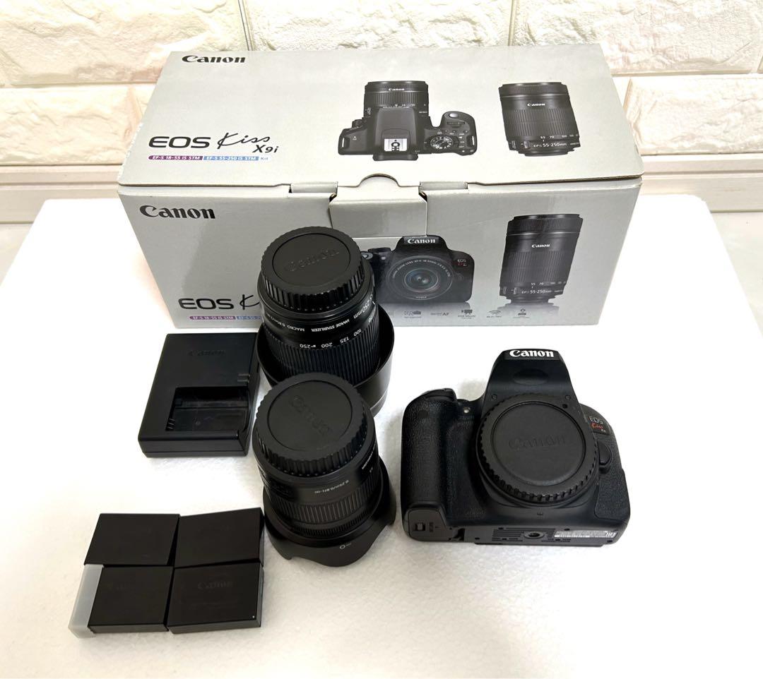 Canon EOSkiss X9i ダブルズームキット