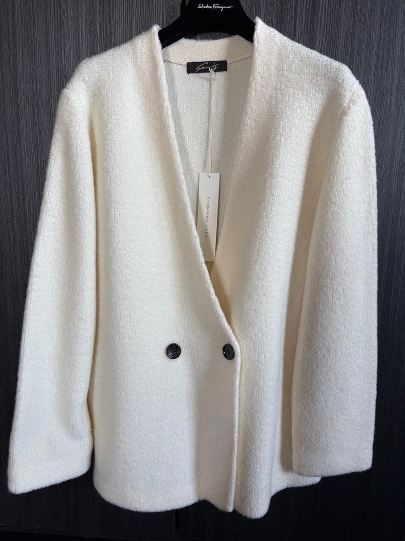 【新品】スタンニングルアー　パイルニットジャケット