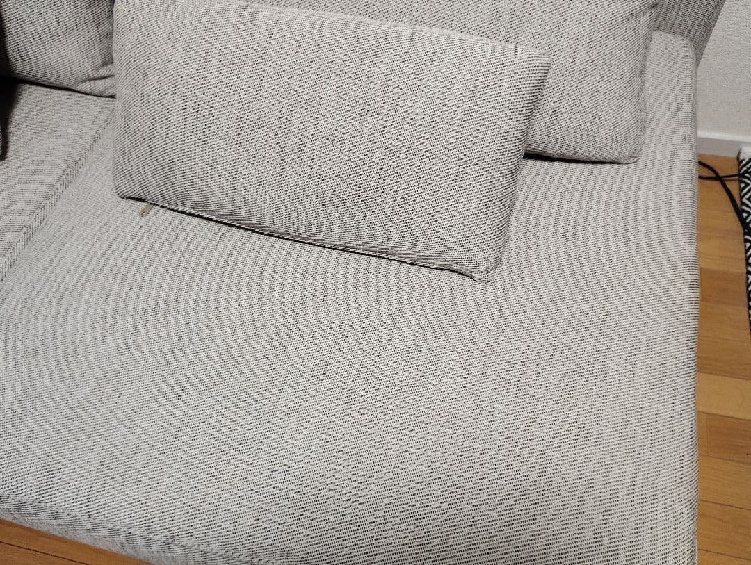 IKEA イケア ソーデルハムン ソファ ヴィーアルプ ベージュ/ブラウン