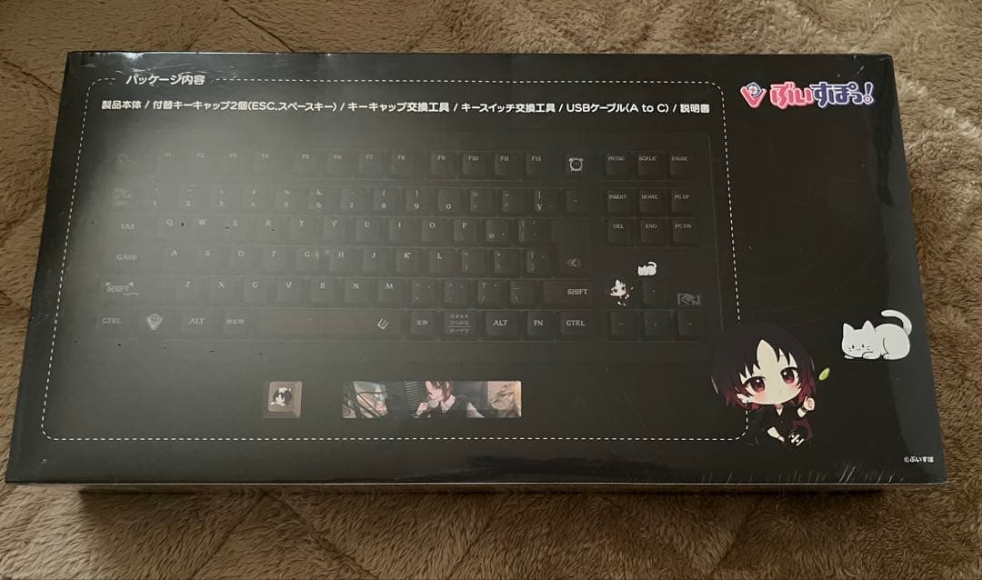 VSPOGEAR ゲーミングキーボード 如月れん EDITION 本体未開封+α