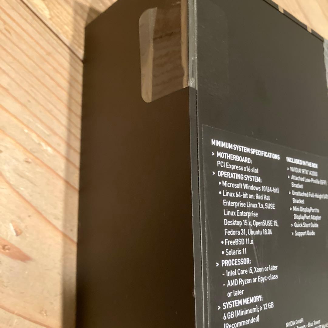 NVIDIA RTX A2000 グラフィックスカード　未使用品