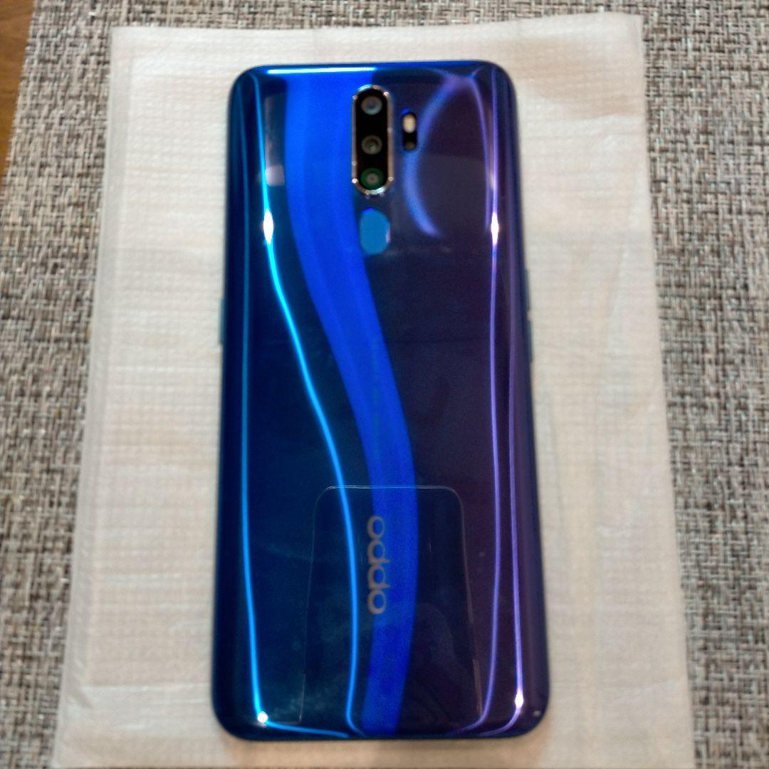 Oppo A5 2020 スマートフォン 本体 青