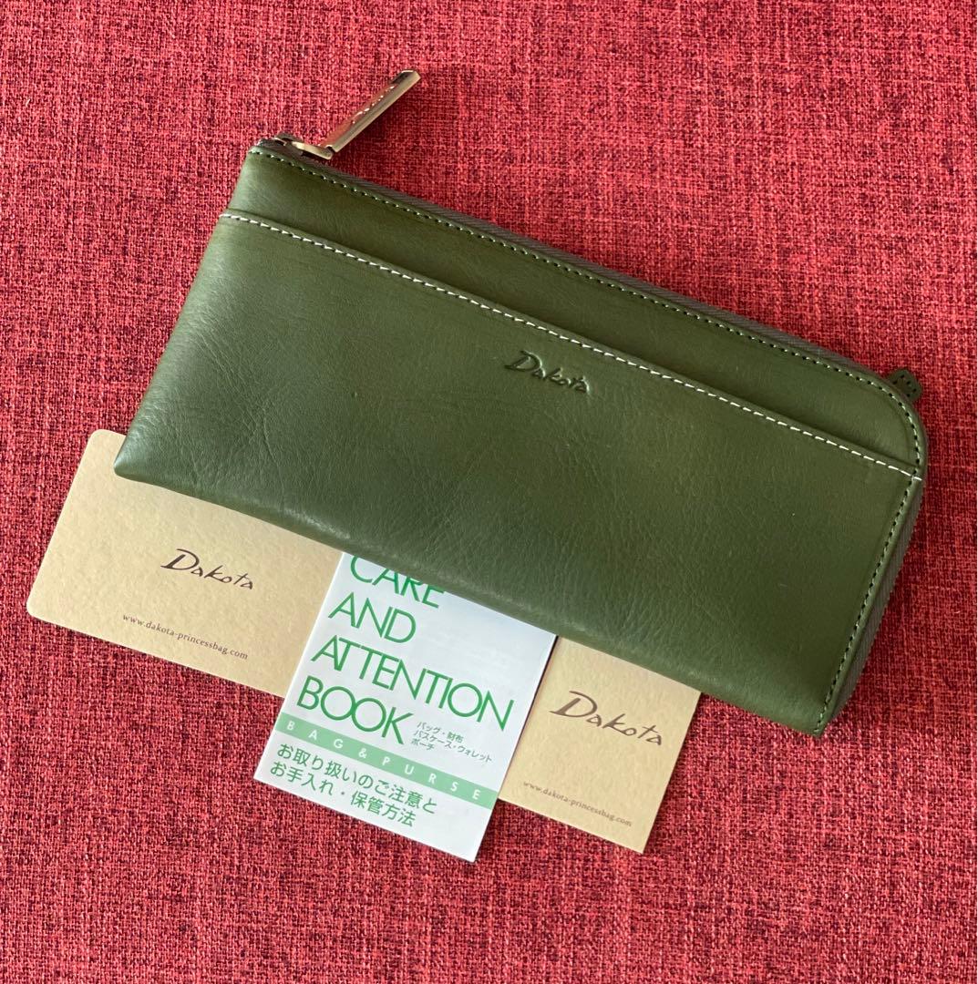 ◆Dakota ◆ダコタ◆ラルゴL字ファスナー長財布◆
