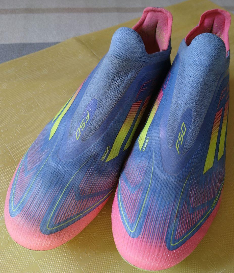 adidasアディダス F50レースレス25.5cm