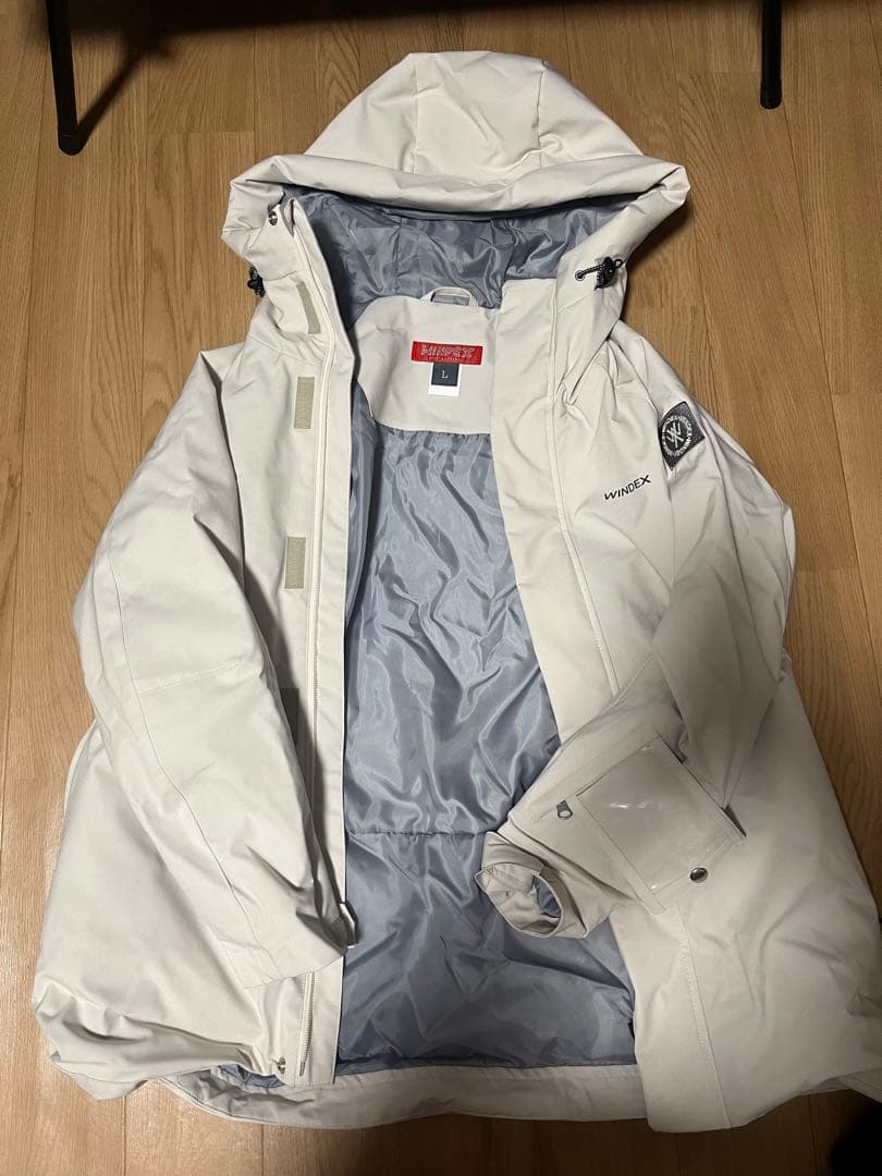 ◆美品◆スノボウェア上下セット(L)＋ヒップパッドレギンス(L)