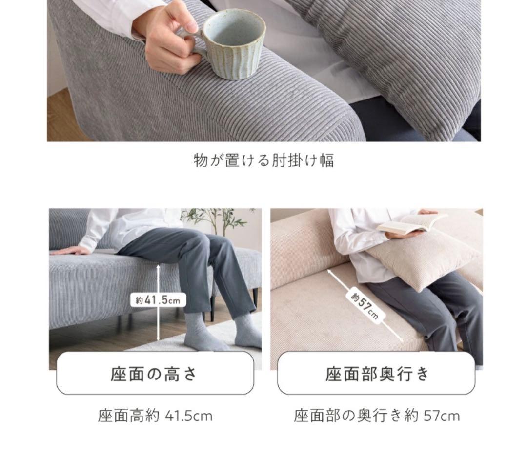 Sofa Sicmo 2人掛け