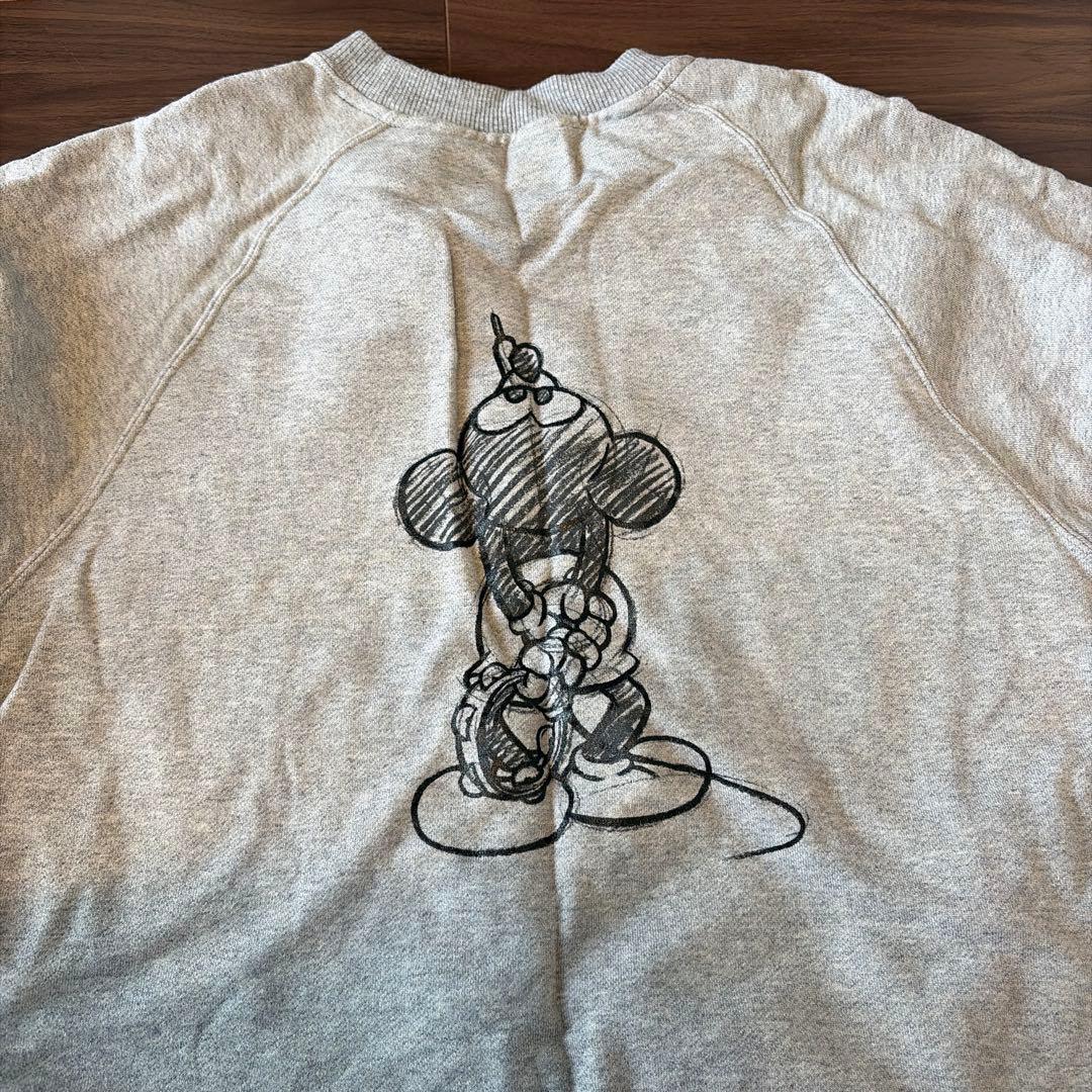 ミッキー　DRAWING OS PULLOVER SWEATSHIRT