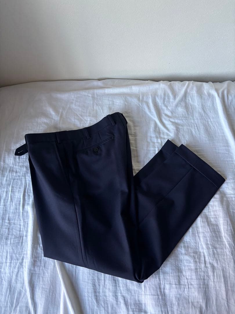 現行　ユナイテッド アローズ カノニコ ダブル セットアップ スーツ 48