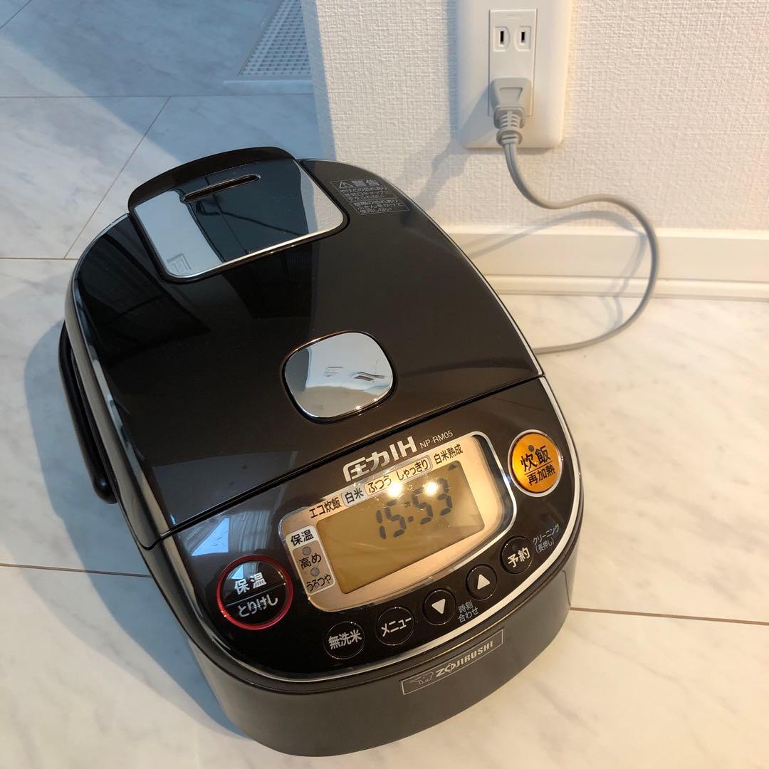 象印 NP-RM05 ブラウン 炊飯器 3合