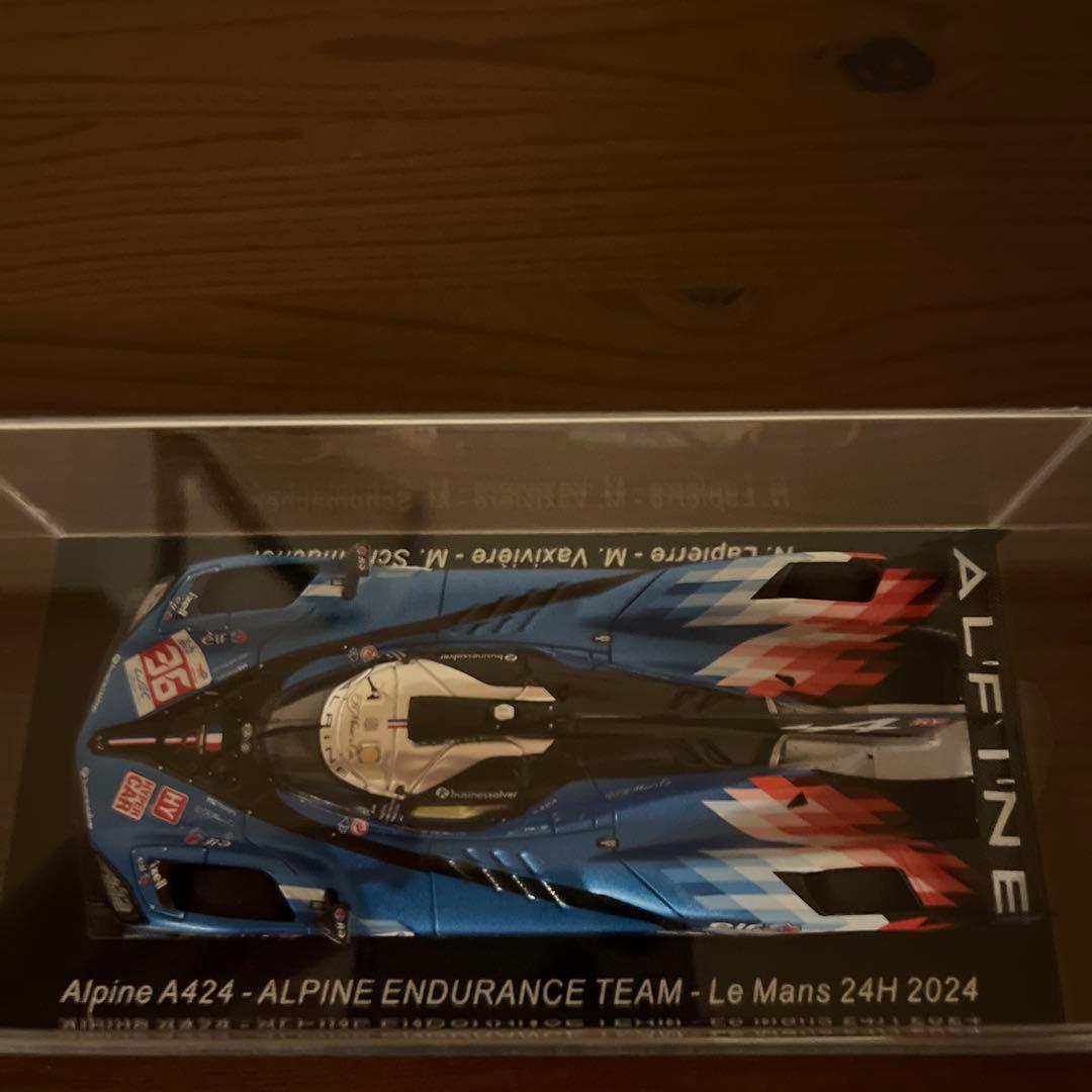 ミニカー Alpine A424- Le Mans 24H 2024