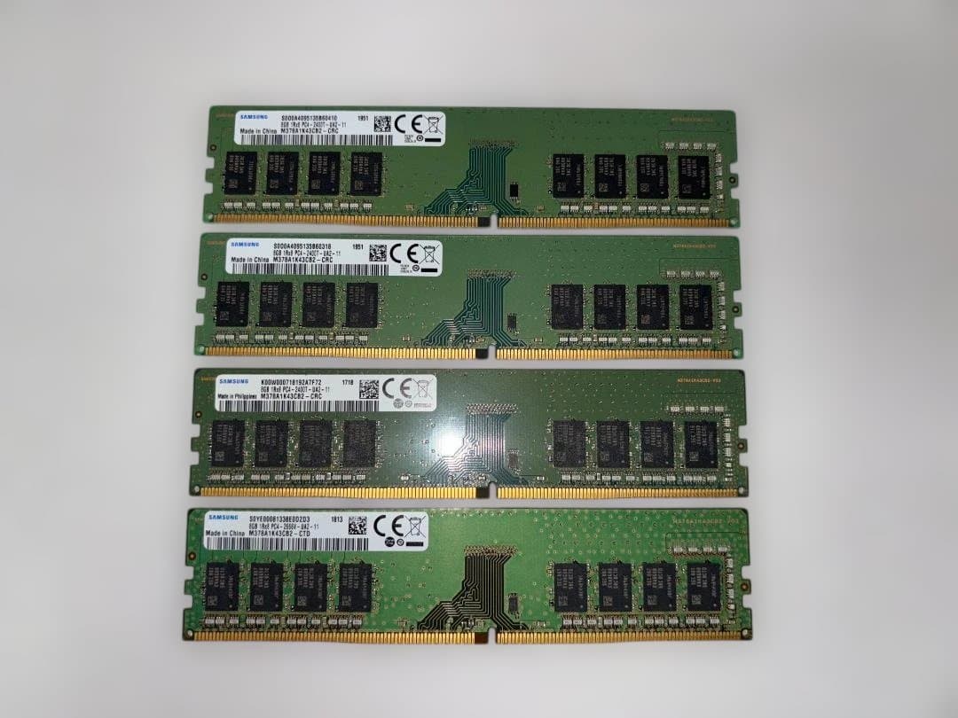 Samsung DDR4 32GB ( 8GB メモリ 4枚セット )